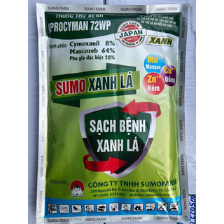 SUMO XANH LÁ ZN++ KẼM CTY SUMOFARM ( gói 500gr) sạch bênh xanh lá