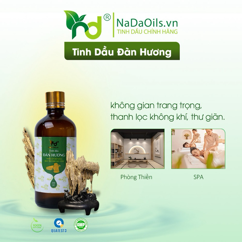 Tinh Dầu Thiên Nhiên Đàn Hương_NADA OILS