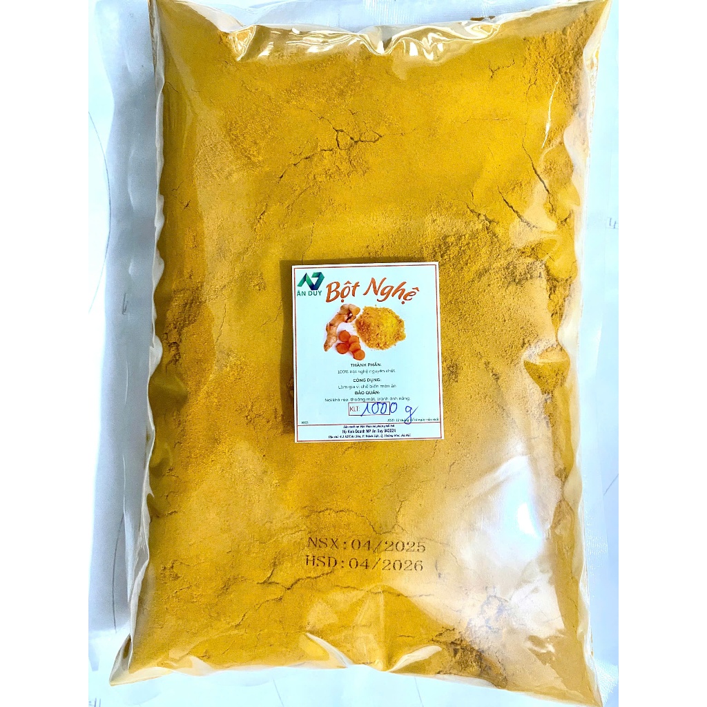 Bột nghệ nguyên chất 1000g