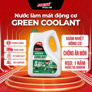 Nước làm mát động cơ ô tô Focar Green Coolant  - Nước làm mát xe hơi, Nước làm mát động cơ