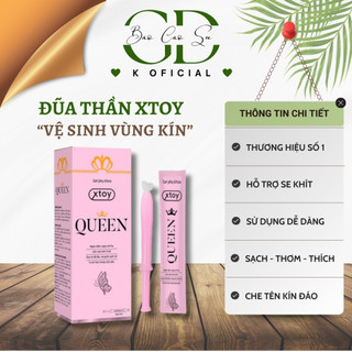 [𝐃𝐚𝐭𝐞 𝟎𝟖/𝟐𝟎𝟐𝟔] Dung dịch vệ sinh phụ nữ đũa thần inner XTOY QUEEN, vệ sinh vùng kín an toàn, tiện lợi