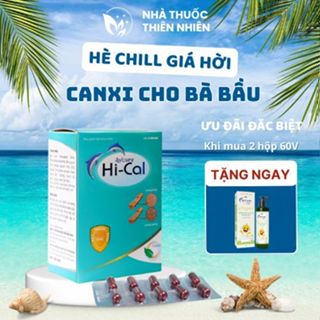 Canxi Cho Bà Bầu Avisure Hical Canxi Nano Sinh Học Cho Mẹ Bầu, Cho Con Bú và Người Già Chính Hãng