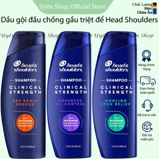 Dầu gội Chống Gàu và Nấm Head & Shoulders Clinical Strength Chăm sóc da đầu khô, ngứa do gàu, 400 ml