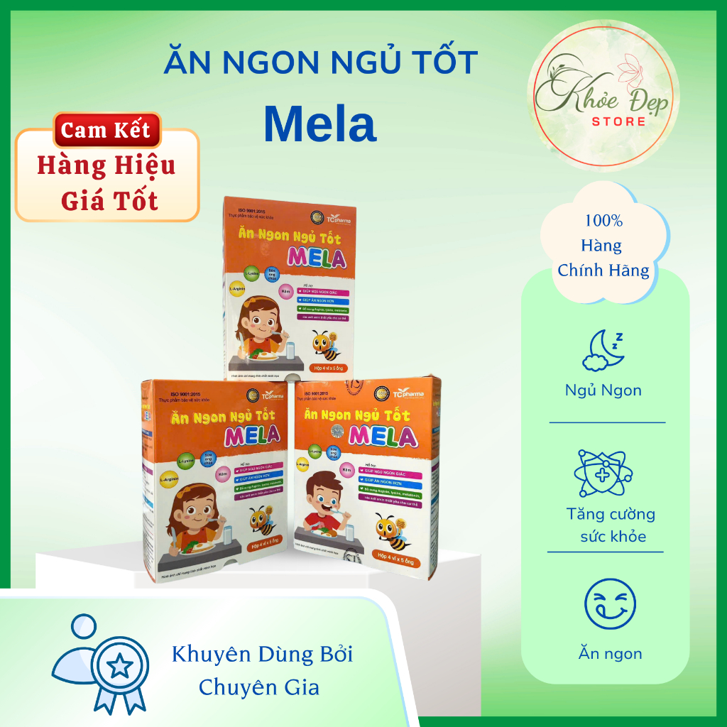 SIRO ĂN NGON NGỦ TỐT MELA GIÚP BÉ CẢI THIỆN GIẤC NGỦ VÀ ĂN NGON MIỆNG - khoedepstore