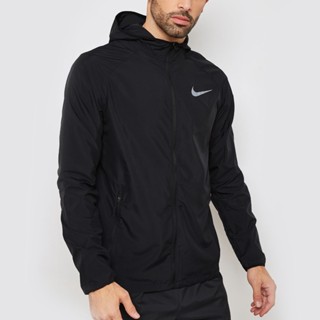 ÁO KHOÁC WVN RUNNNG ESSNTL JACKET - BLACK