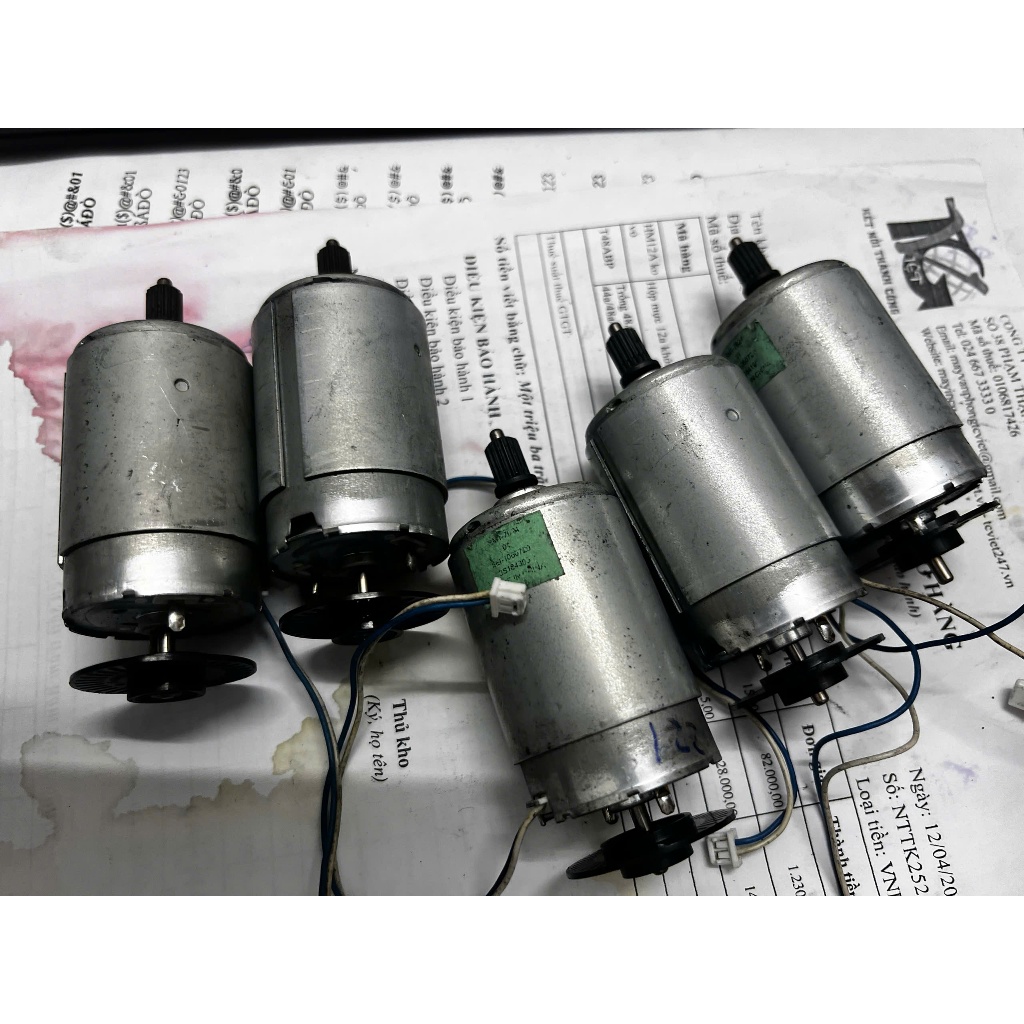 Motor máy in MF4450/4750/4870/4890/221/241/249/227....  1536 bóc máy đã qua sử dụng