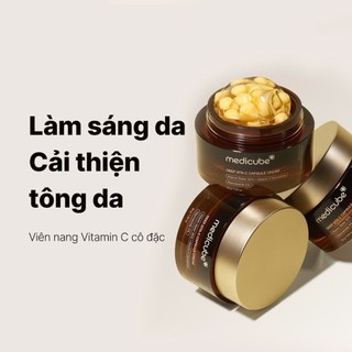  Kem dưỡng ẩm sáng da mờ thâm Medicube DEEP VITA C CAPSULE CREAM - 55g 