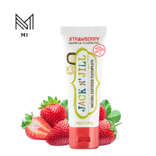Kem Đánh Răng Trẻ Em Jack N' Jill 50g | Tự Nhiên, Không Floride, An Toàn Cho Bé