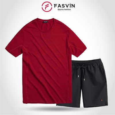 Bộ quần áo nam mùa hè Fasvin AT22505 chất vải thun mát co giãn bền