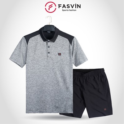 Bộ Quần Áo Nam Mùa Hè FASVIN AB23581 Hàng Nhà Máy Chất Lượng Cao