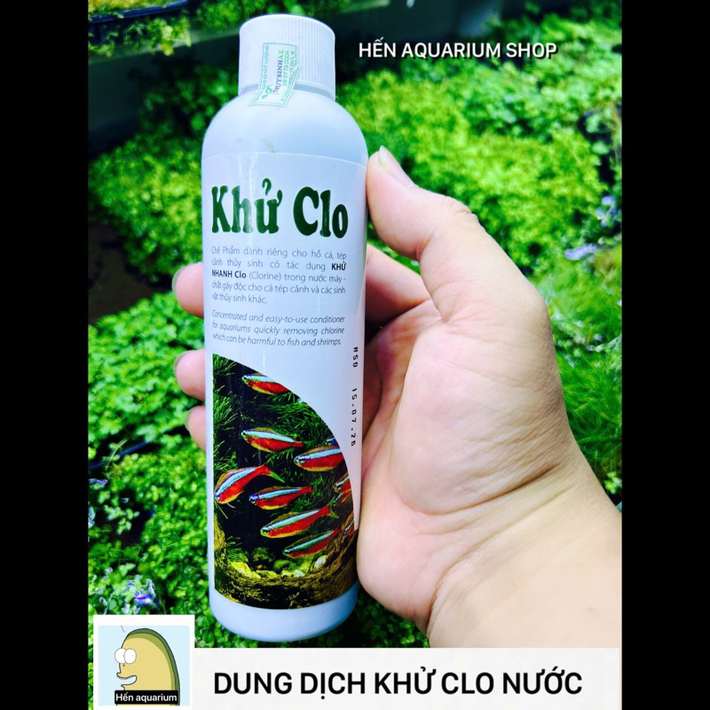 Dung  dịch khử clo nước máy