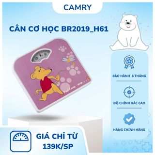 Cân Cơ Học Sức Khoẻ Chính Hãng CAMRY BR2019 Sai Số <0,5Kg, Tối Đa 130kg, Cân Cơ Bảo Hành 6 Tháng