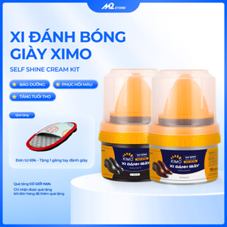 Xi đánh bóng giày đồ da dưỡng ẩm bổ sung màu tạo bóng, xi đánh giày bảo vệ giày XIMO