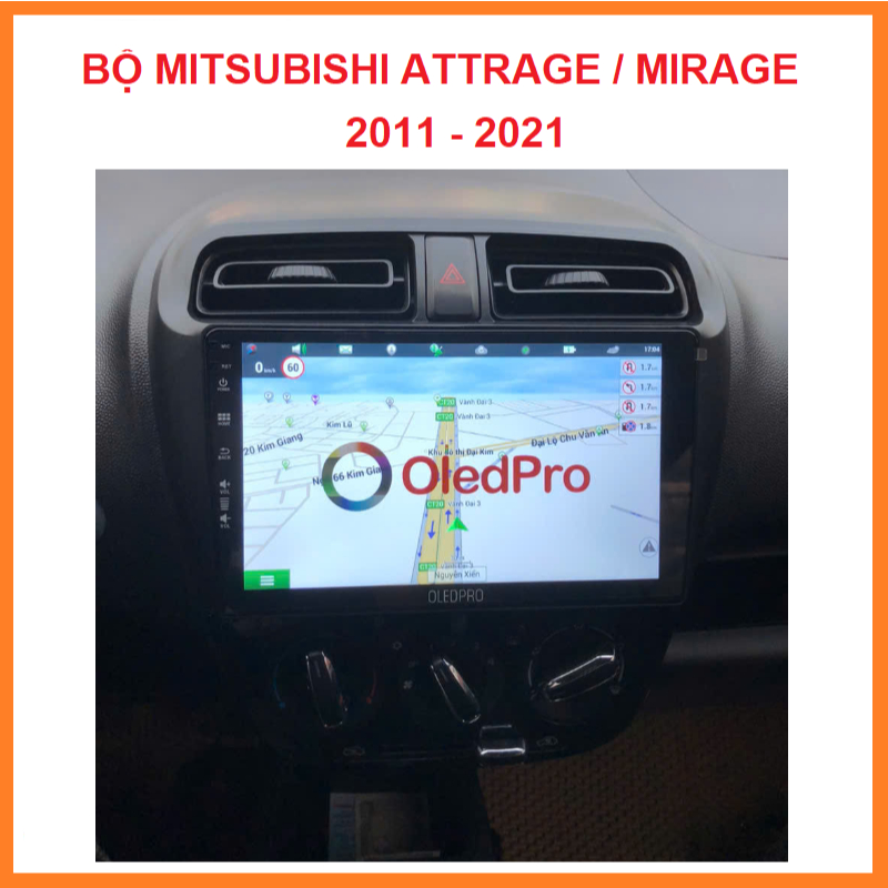 TẶNG VIETMAP S2. Bộ màn hình android 9inch wifi lắp xe MITSUBISHI ATTRAGER / MINAGER 2011-2021. Đầu 