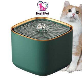 Máy lọc nước uống cho mèo Hoshi Pet, máy lọc nước thông minh tự động dung tích 3L