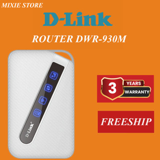 Bộ phát D-Link 4G Wi-Fi di động, dùng Pin 3000mAh, tích hợp 1 khe cắm sim nano 4G - DWR-930M - BH 3 NĂM