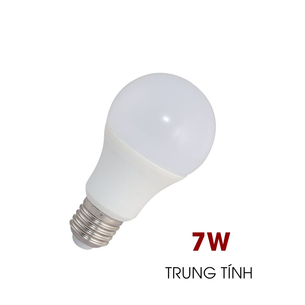 💡 Bóng Đèn LED 7W Ánh Sáng Trung Tính 4000K | Đèn Toàn Lợi