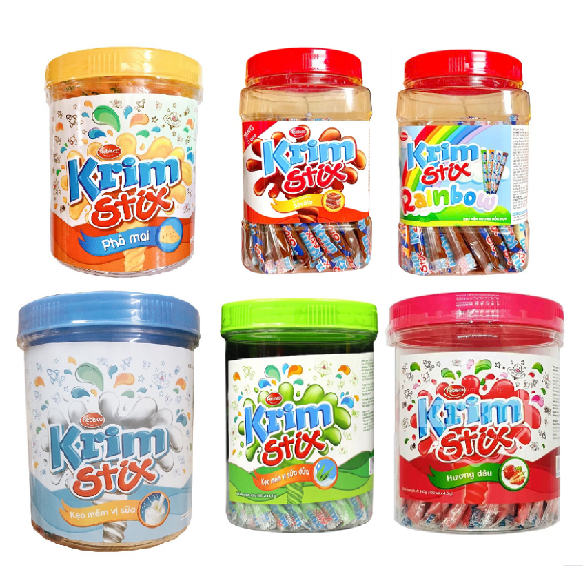 Kẹo Mềm Krim Stix (Hộp 100 cái x 4.3g)