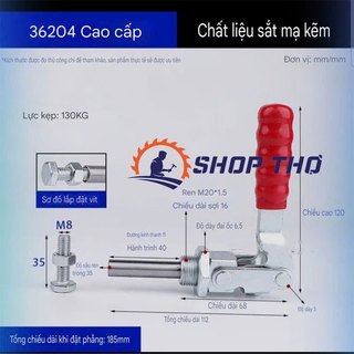 Sập thẳng, kẹp định vị GH36204M kiểu Fence