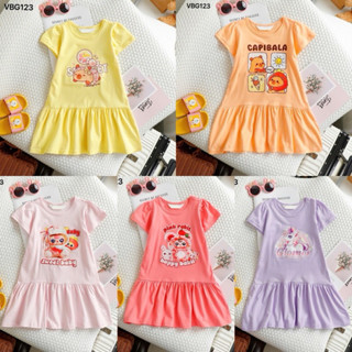 Váy bé gái Janeshop, VÁY Đầm  BÉ GÁI BABY THREE CỰC XINH size 12-32kg mã VBG123
