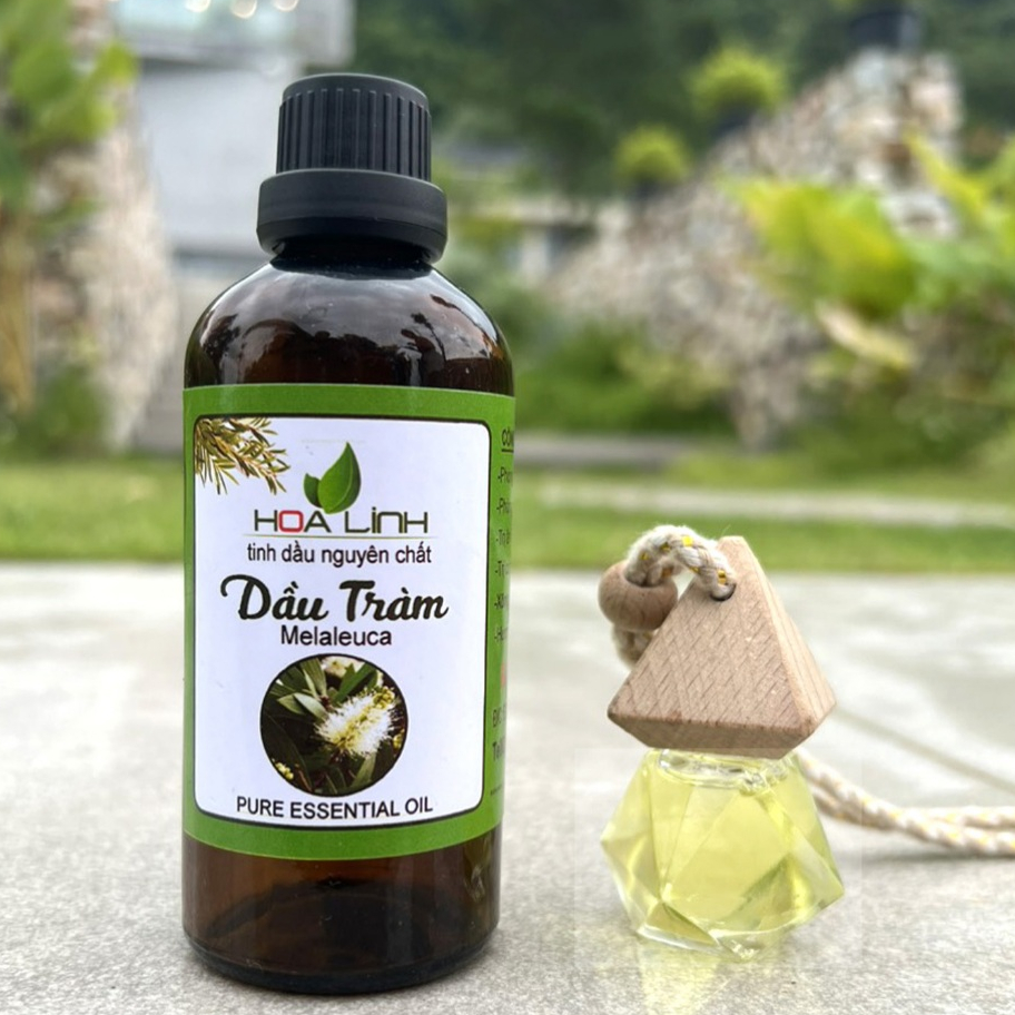 Tinh dầu tràm gió thiên nhiên H Linh nguyên chất ( Tràm tinh khiết không pha mầu an toàn cho sức khỏe)