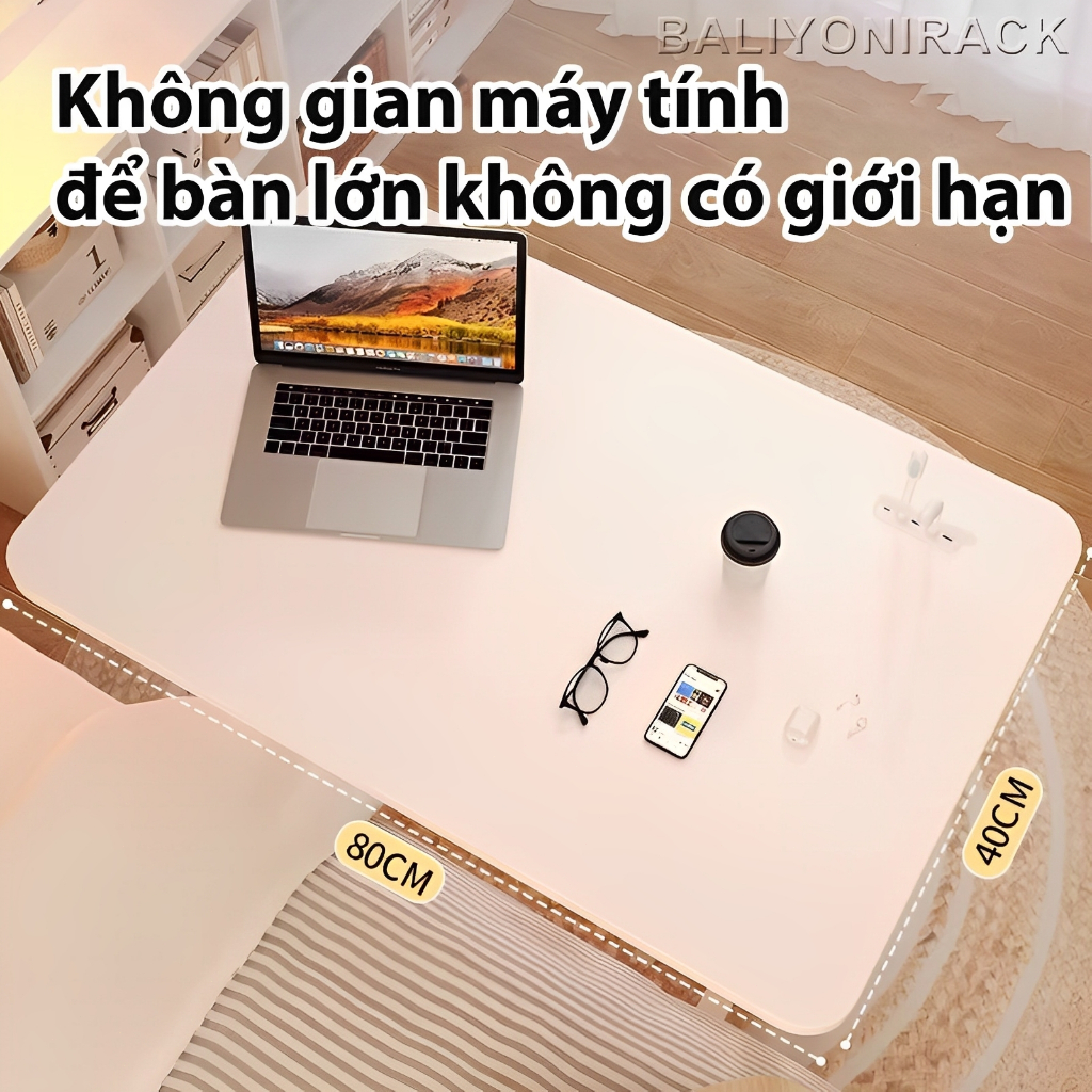 Bali Bàn Làm Việc Có Bánh Xe Di Đa Năng Nâng Hạ Chiều Cao Và Có Bánh Xe Di Bàn Văn Phòng Tiện | BigBuy360 - bigbuy360.vn