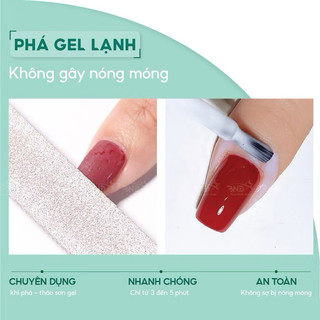 Nước phá gel Cocominmo, phá gel lạnh coco không nóng móng