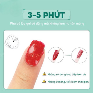 Nước phá gel Cocominmo, phá gel lạnh coco không nóng móng