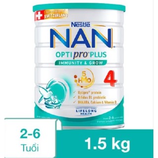 Sữa Nan Optipro HMO 3/4 1,5kg .