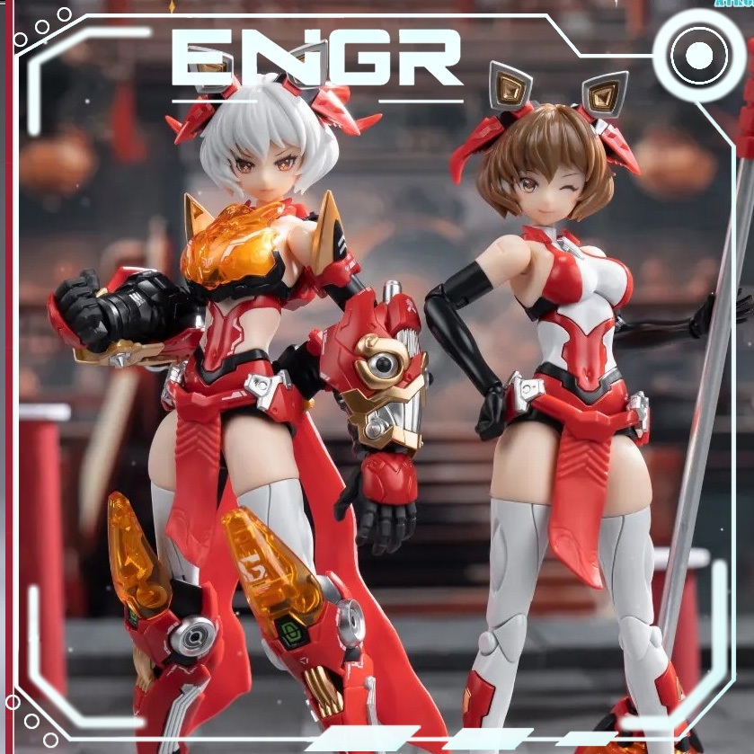 [CÓ SẴN] Mô hình lắp ráp Easten Model A.T.K. Girl Series: Ling Wang The Awakening Lion Model Kit 1/1