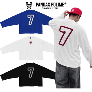 Áo thun tay dài big boxy 280gsm thêu xù long sleeve local brand form rộng bigsize px pandaxvn polime