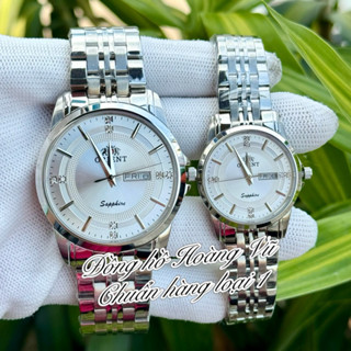 Đồng hồ cặp đôi OR đơn giản trẻ trung, kính sapphire , máy Nhật chuẩn hàng loại 1.chống nước.