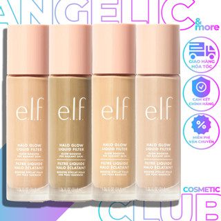 Kem Lót Dạng Lỏng ELF, Kem Lót 3 in 1 E.L.F Halo Glow Liquid Filter Tạo Hiệu Ứng Da Căng Bóng Hỗ Trợ Cấp Ẩm 31.5ml