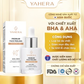 Tẩy tế bào chết hóa học cao cấp YAHERA Premium Face Peeling BHA2% AHA7% loại bỏ tế bào chết, se khít lỗ chân lông 20g