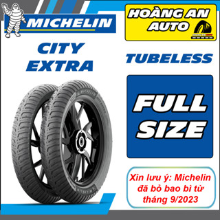 (CITY EXTRA ĐỦ SIZE) Vỏ lốp xe Michelin City Extra (gai mới nhất) cho tay ga và xe số