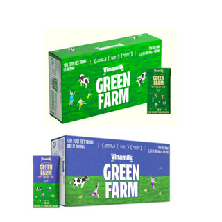 Thùng 48 hộp Tươi Tiệt Trùng Vinamilk Green Farm có đường / rất ít đường 110ml