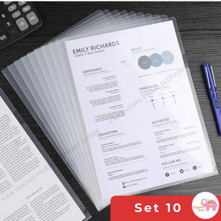 Set 10 File lá PLUS (File hở 2 cạnh)