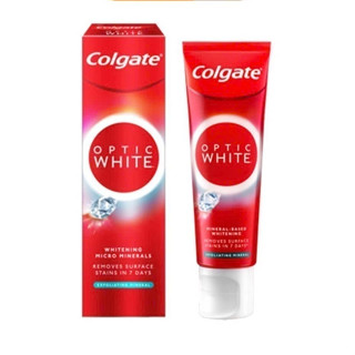 Kem Đánh Răng Colgate Optic White Plus Shine Thơm Miệng Làm Trắng Sáng Răng 100G