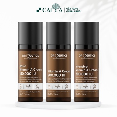 Kem Dưỡng DrCeutics Vitamin A Trẻ Hóa, Phục Hồi, Căng Mịn Da 35g/50g