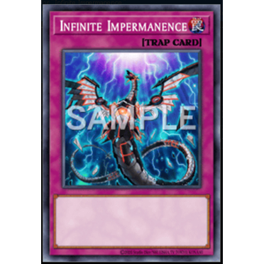 thẻ bài Yugioh chính hãng Infinite Impermanence sdae