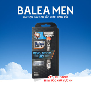 Dao cạo râu Balea Men Đức, Precision 5 Flex Pro, 3-Klingen Rasierer, Revolution 5.1, 3 lưỡi, 5 lưỡi