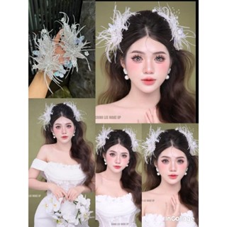 Hoa cài tóc cô dâu (Gia Hân pkc)