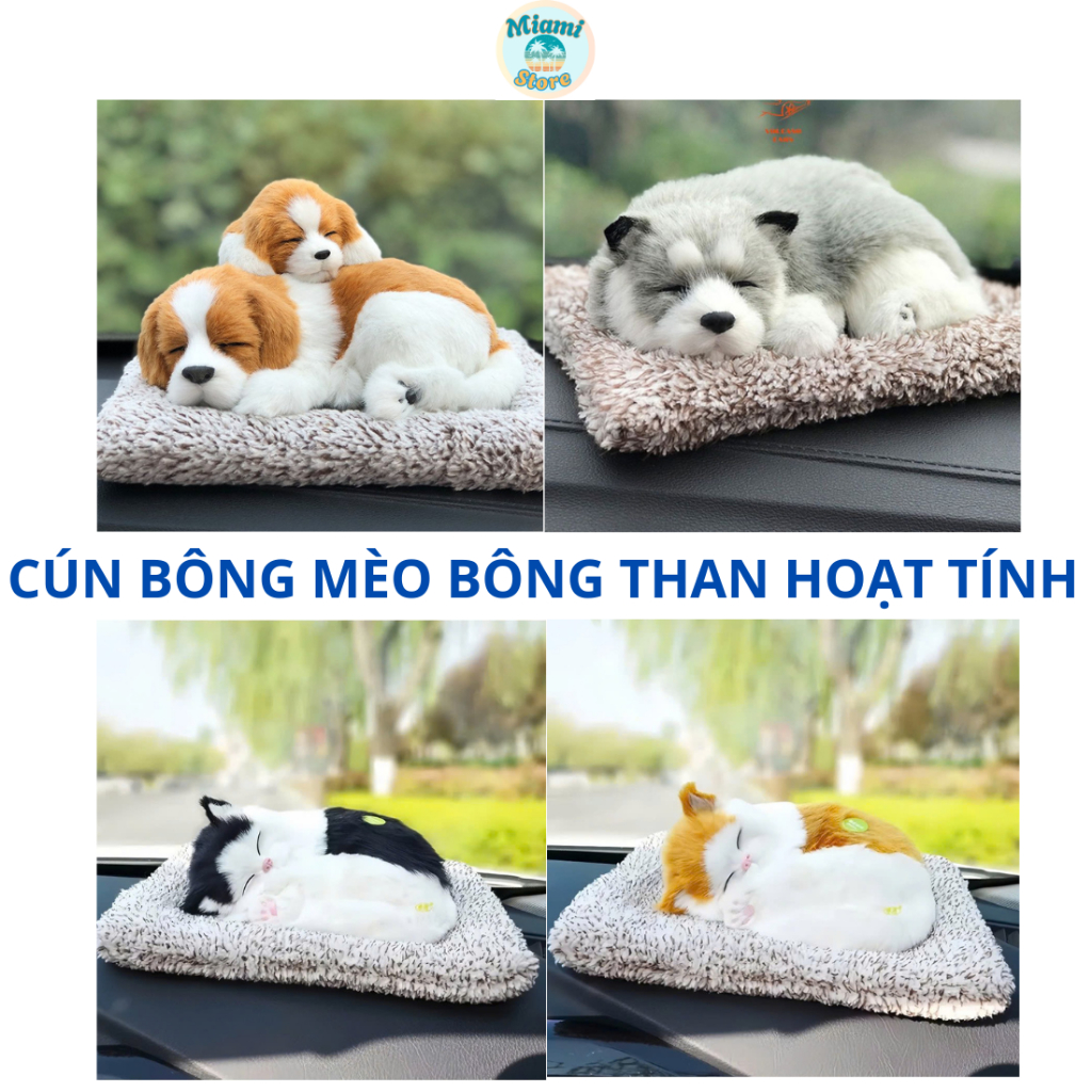 Thú Bông Than Hoạt Tính