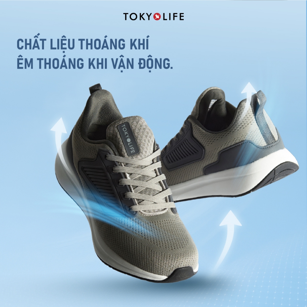 Giày Chạy Nam Êm Chân Thoáng Khí 40000807 - TOKYOLIFE
