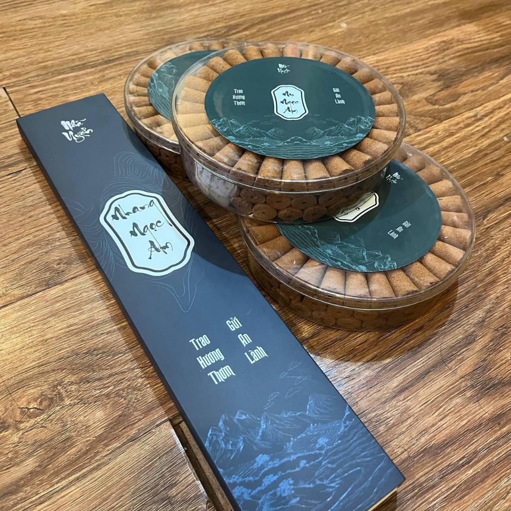 [COMBO KHUYẾN MẠI] 3 Hộp Trầm Nụ Ngọc Am Thượng Hạng + TẶNG 1 Nhang Ngọc Am Nhã Uyển