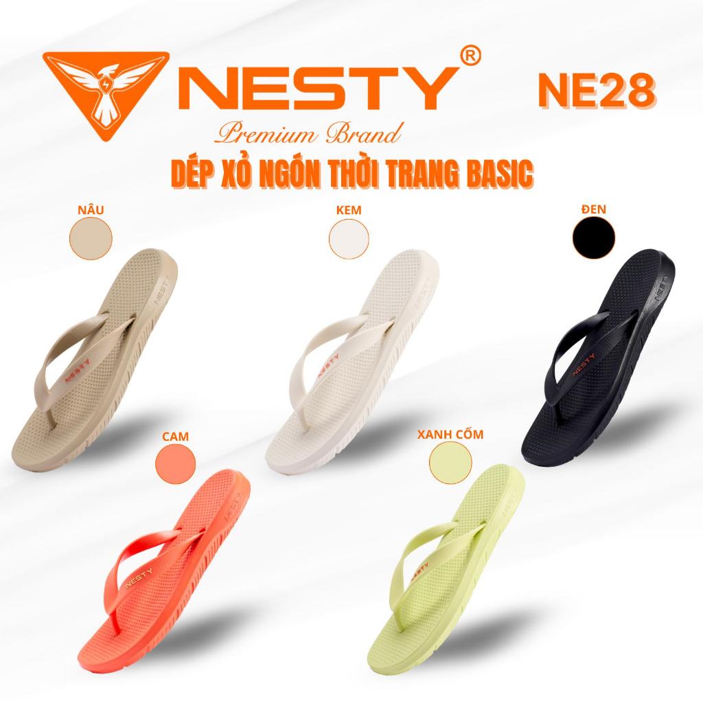 DÉP KẸP NAM NỮ SIÊU NHẸ CHÍNH HÃNG NESTY MÃ NE28
