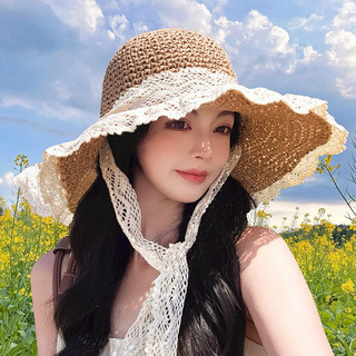 Nón Cói Đi Biển Phong Cách Vintage Xinh Xắn