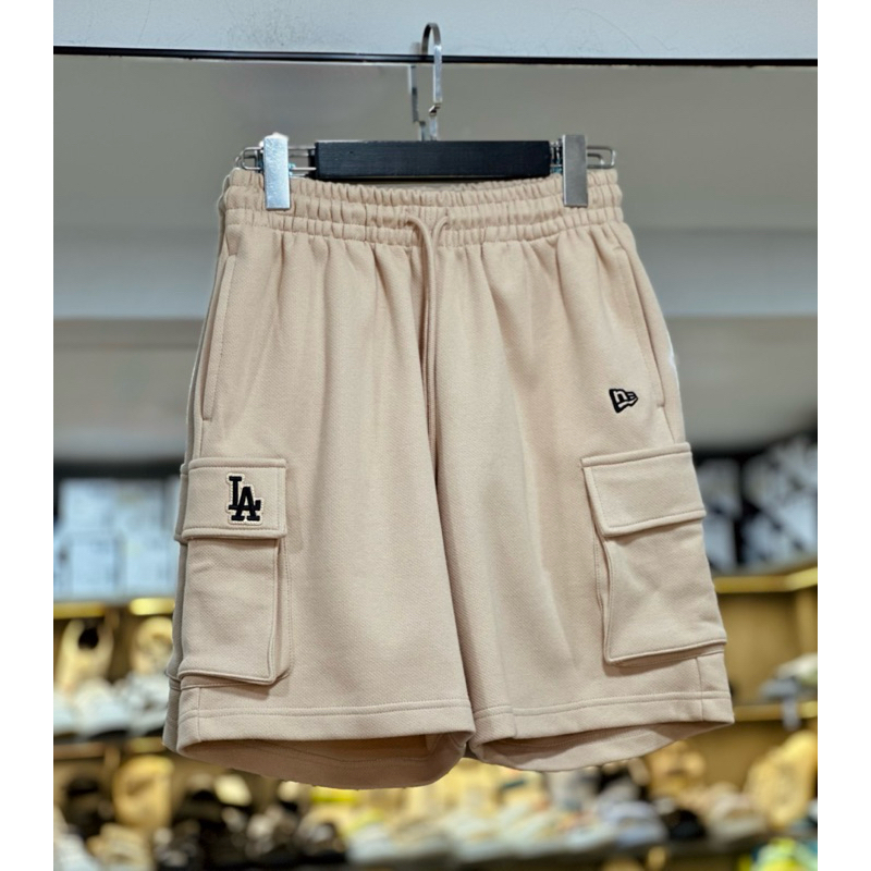 [Chính Hãng] Quần Short NEW ERA  LA CÓ TÚI MÀU BE 60332273* Quần New Era Chính Hãng Full Tem Tag