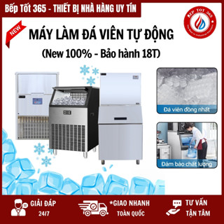 Máy Làm Đá Viên Công Nghiệp Chính Hãng Viner Beptot365, Máy Làm Đá Tự Động Cao Cấp Bảo Hành Tận Nhà