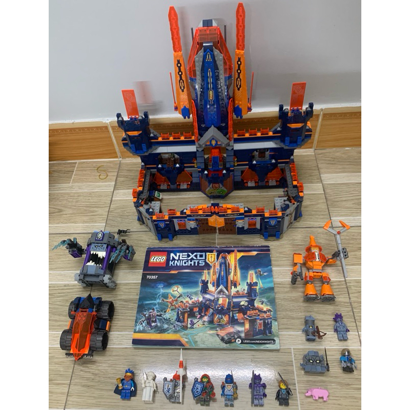 Đồ chơi mô hình 70357 nexo knights toà lâu đài Knighton hàng chính hãng
